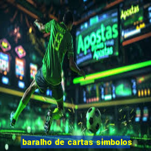 baralho de cartas simbolos